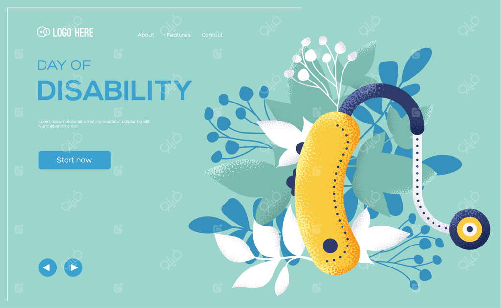 صفحه فرود روز جهانی افراد دارای معلولیت