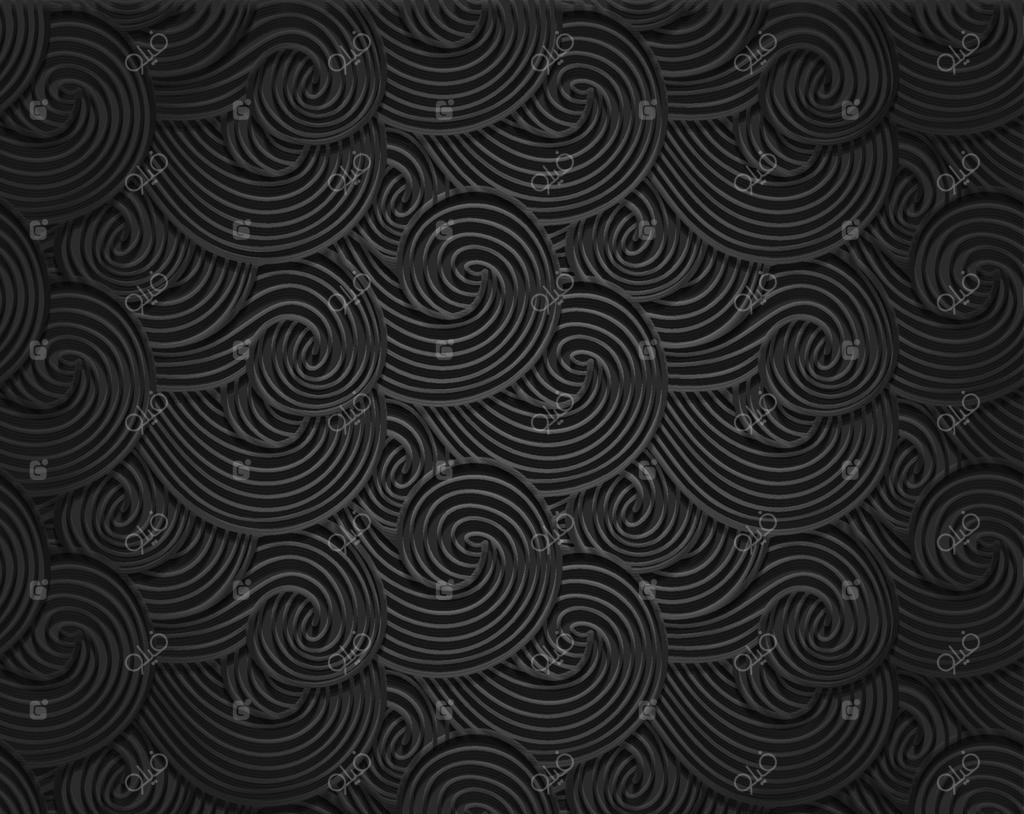 بافت انتزاعی سه‌بعدی باد، پس‌زمینه امواج دریا و اقیانوس. پترن ابرهای متراکم، دود تیره و بخار خاکستری. تصویرسازی وکتور.