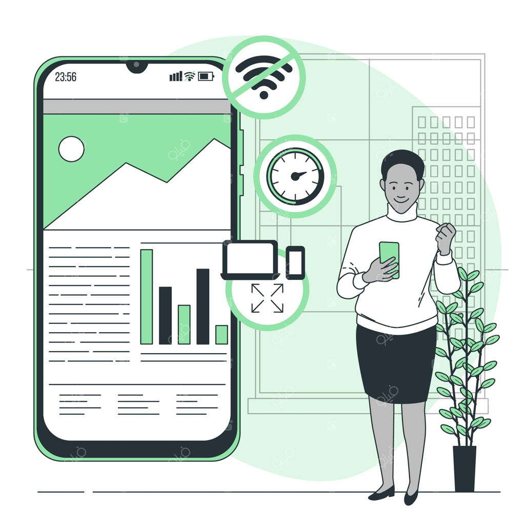 تصویر مفهومی اپلیکیشن پیشرفته