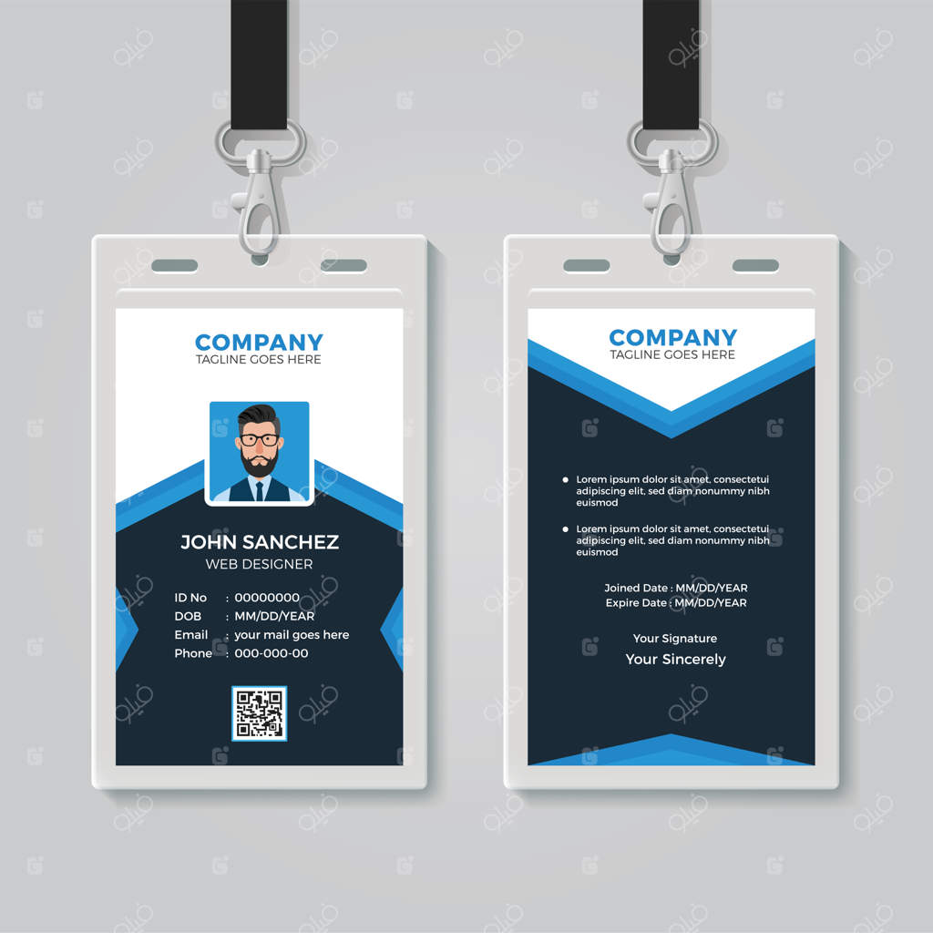 پترن طراحی کارت شناسایی