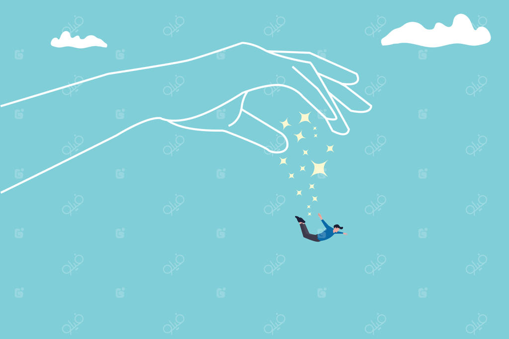 مفهوم موفقیت و دستاورد؛ انگیزه و تشویق برای بهترین عملکرد با نماد ستاره و امید