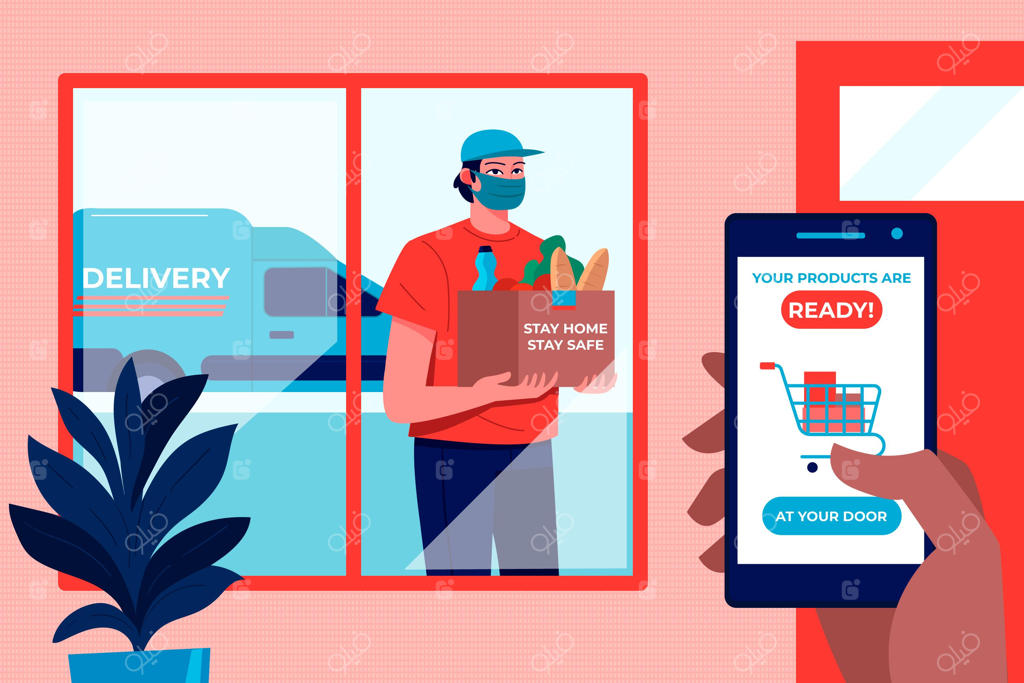 تحویل ایمن غذا با اپلیکیشن