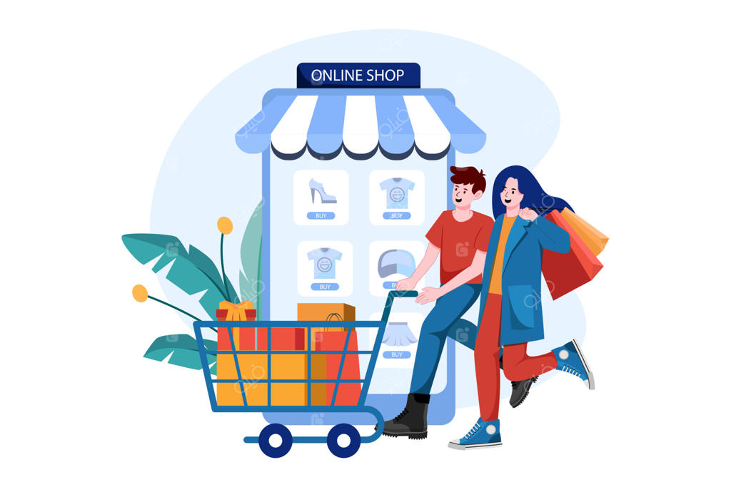 نمودار خرید رفتن زن و شوهر