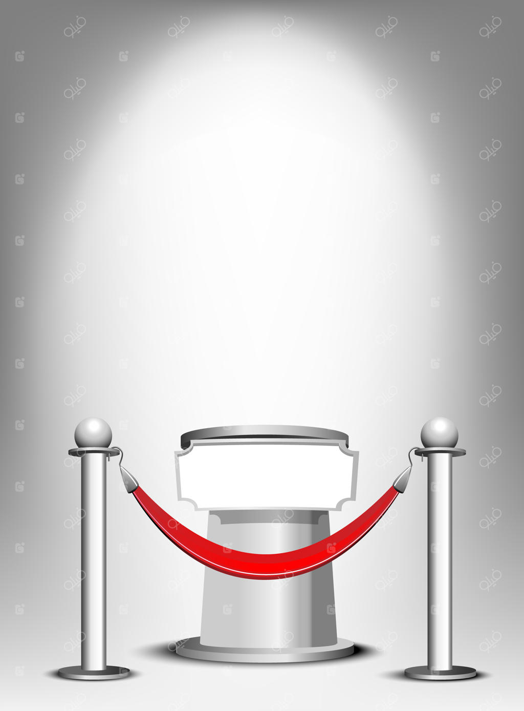 نمایشگاه سفید و نورپردازی