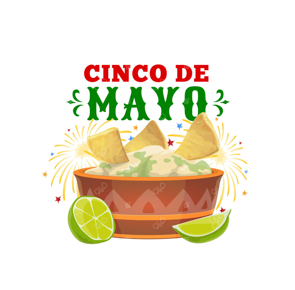 تعطیلات سینکو د مایو: ناچوها با گواکاموله و لیمو