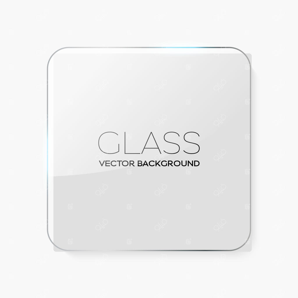 فریم شیشه‌ای شفاف