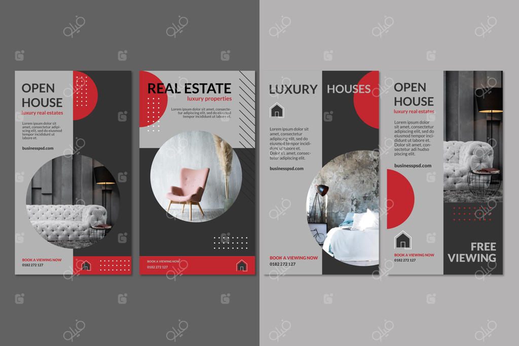 قالب استوری اینستاگرام برای املاک و مستغلات