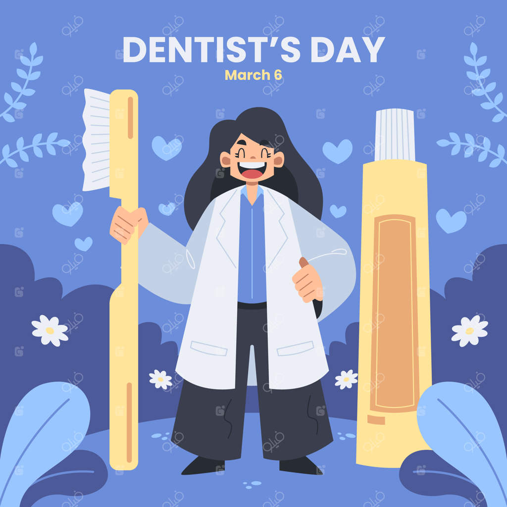 تصویر روز دندانپزشک: پزشک دندان با محافظت از درمان سلامت دندان