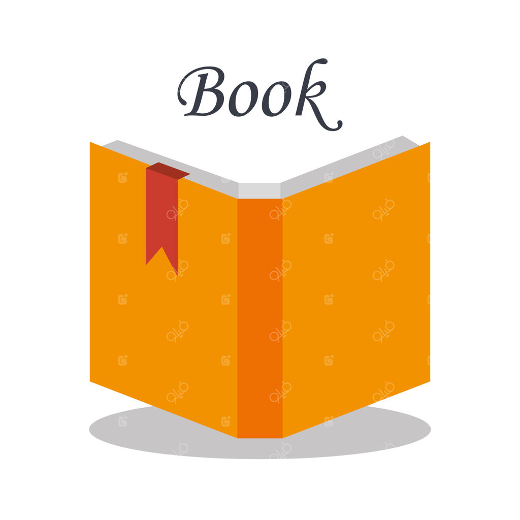 طراحی وکتور و تصویرسازی آیکون کتاب و آموزش