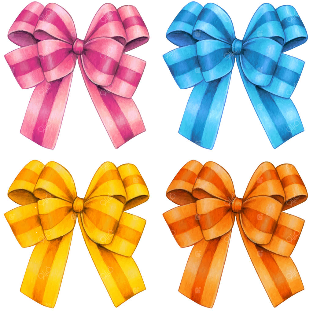 جعبه هدیه نقاشی شده با آبرنگ