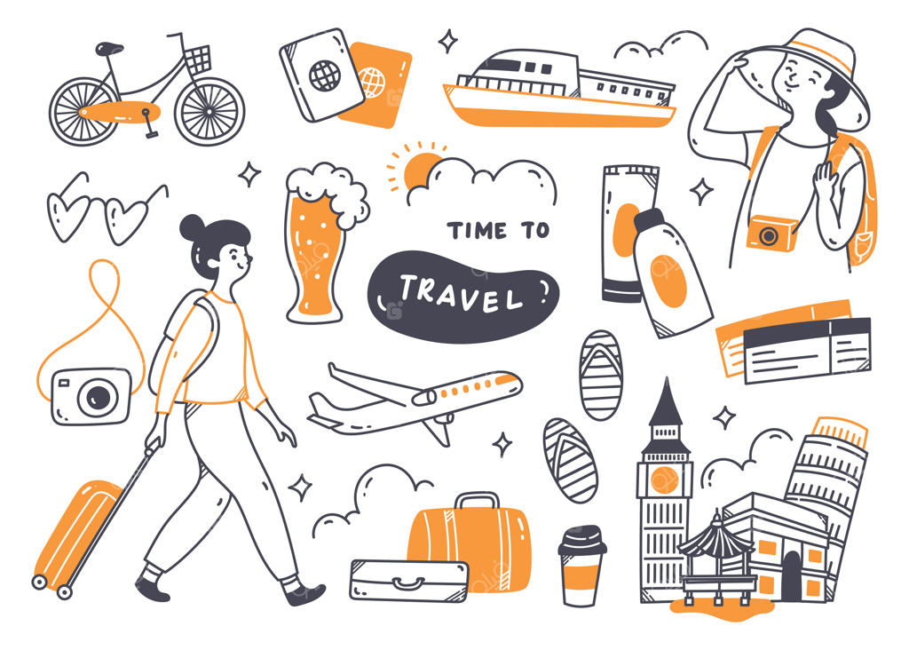 مجموعه طرح‌های دستی و خطی سفر