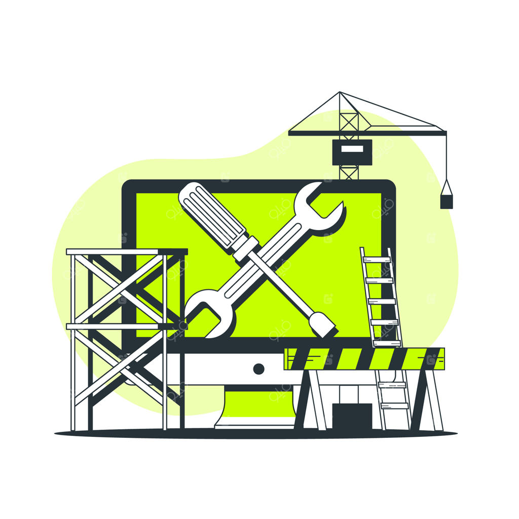 تصویر مفهومی نگهداری و تعمیرات