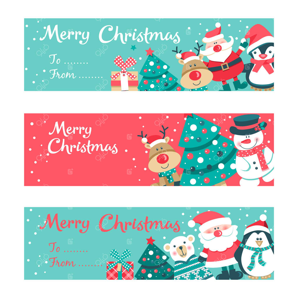 کارت دعوت جشن کریسمس مبارک