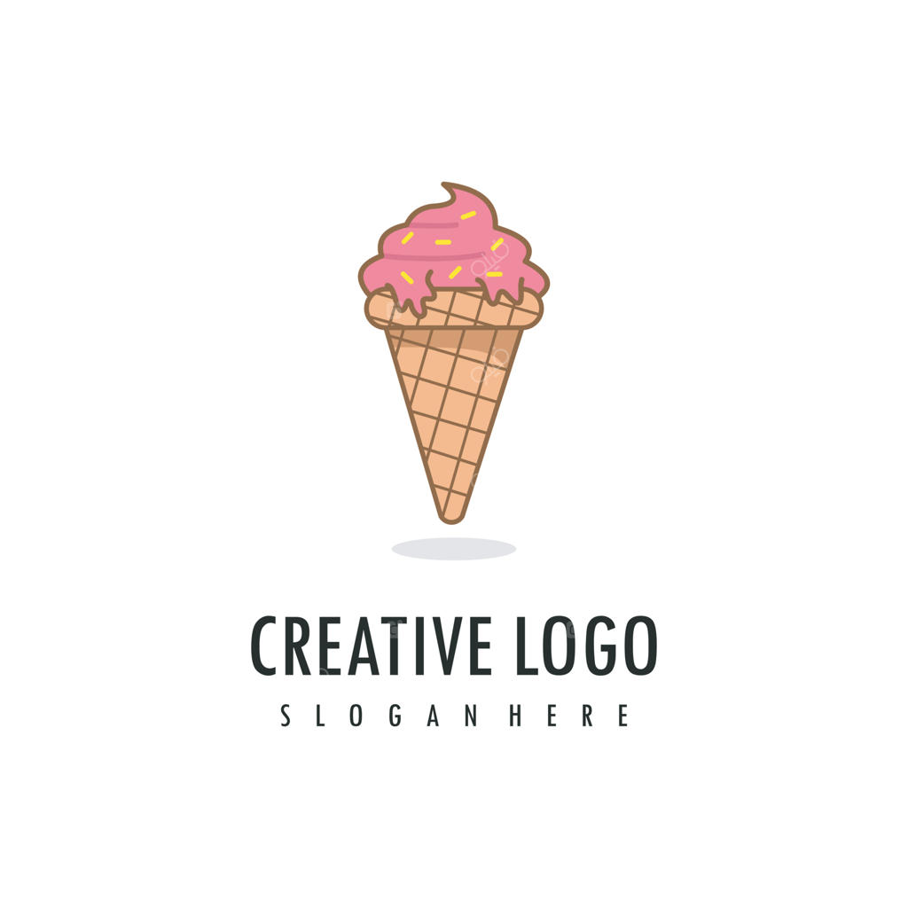 لوگوی برداری بستنی