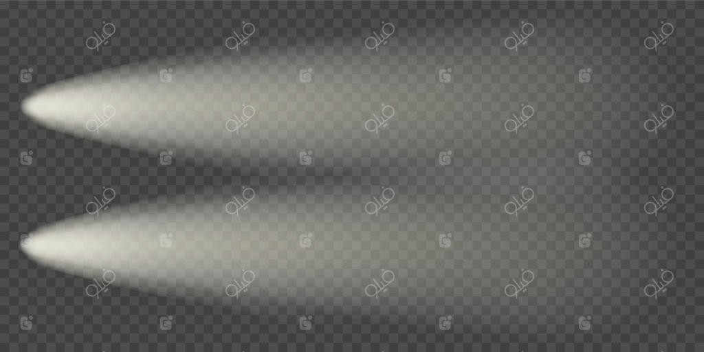 پوشش چراغ جلو ماشین، درخشش چراغ قوه بالای فانوس دریایی. نور زرد لنز در شب. تاثیر چراغ‌های خیابان در مه شب. نقطه نورانی خودرو، قطار یا موتور و کامیون در جاده با سرعت