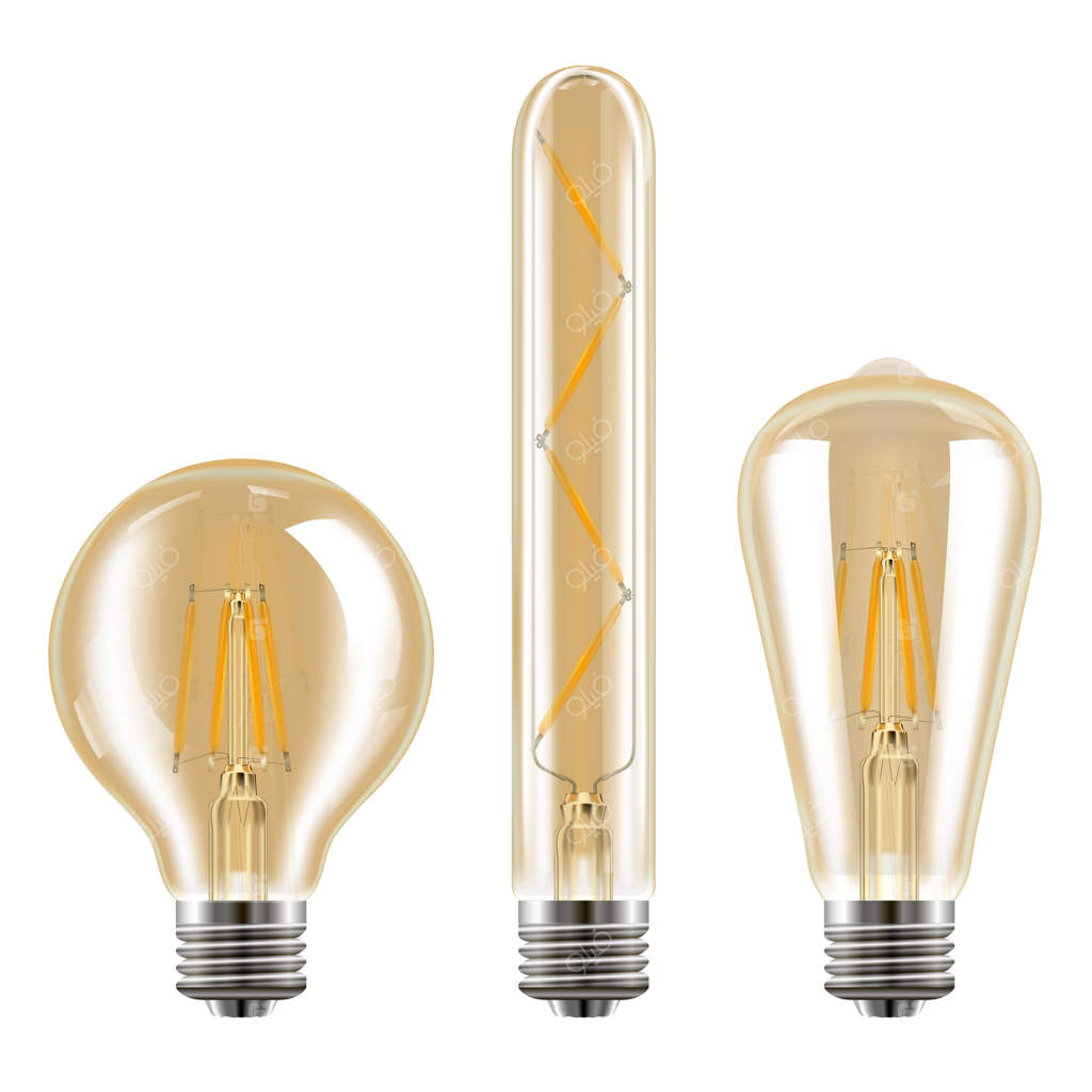 مجموعه لامپ ادیسون.