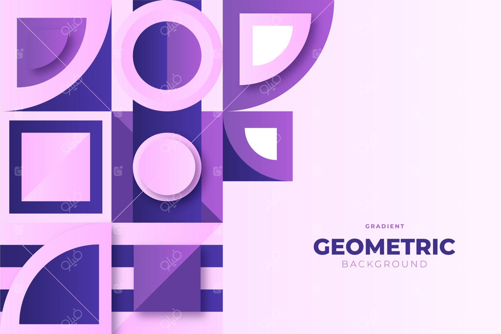 پس‌زمینه هندسی گرادینت