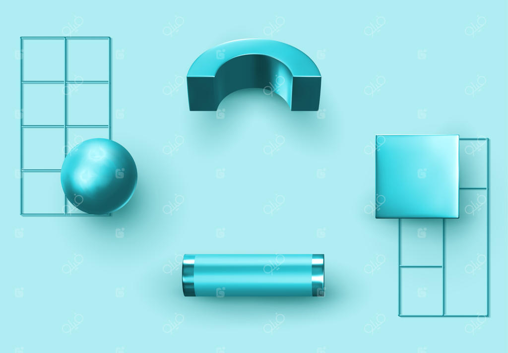 پوستر طراحی خلاقانه، هنر مینیمال و برداری مدرن. پس‌زمینه انتزاعی با اشکال سه‌بعدی. الگوی اشکال هندسی. عناصر ایزومتریک واقع‌گرایانه طراحی. جلد و بروشور شیک.