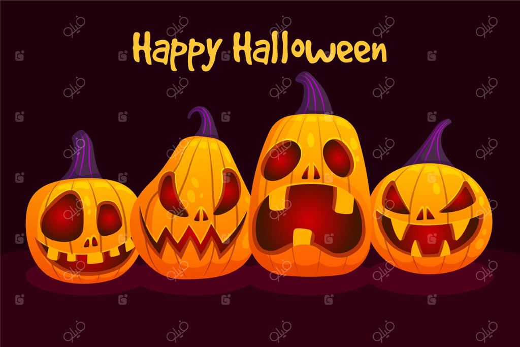 سبک جمع‌آوری کدو تنبل در جشن هالووین