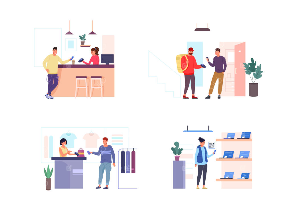 پرداخت موبایلی: خرید آسان با استفاده از کد QR و بانکداری دیجیتال