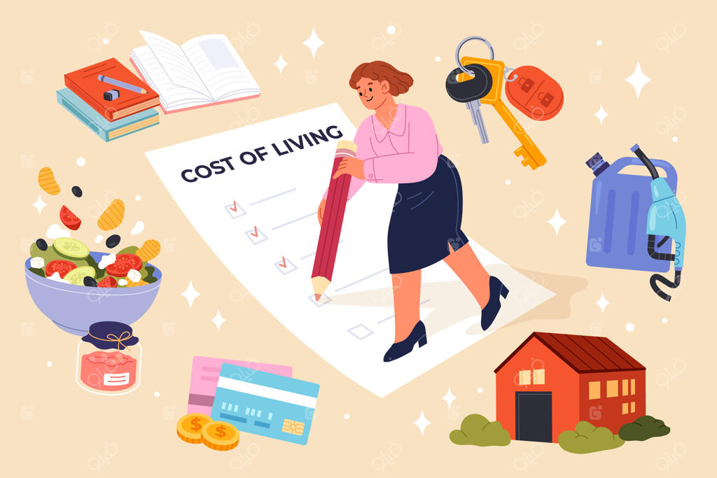 طرح دستی هزینه‌های زندگی