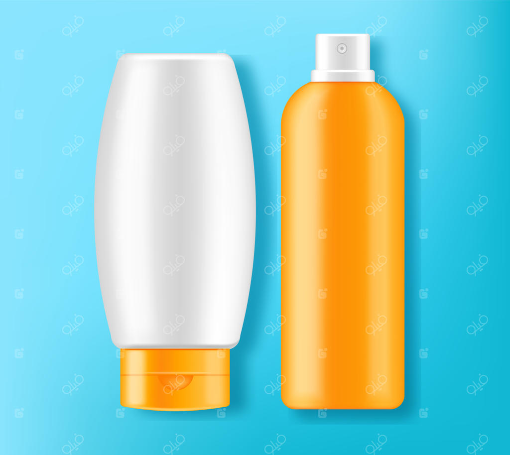 طراحی سه‌بعدی کرم ضد آفتاب