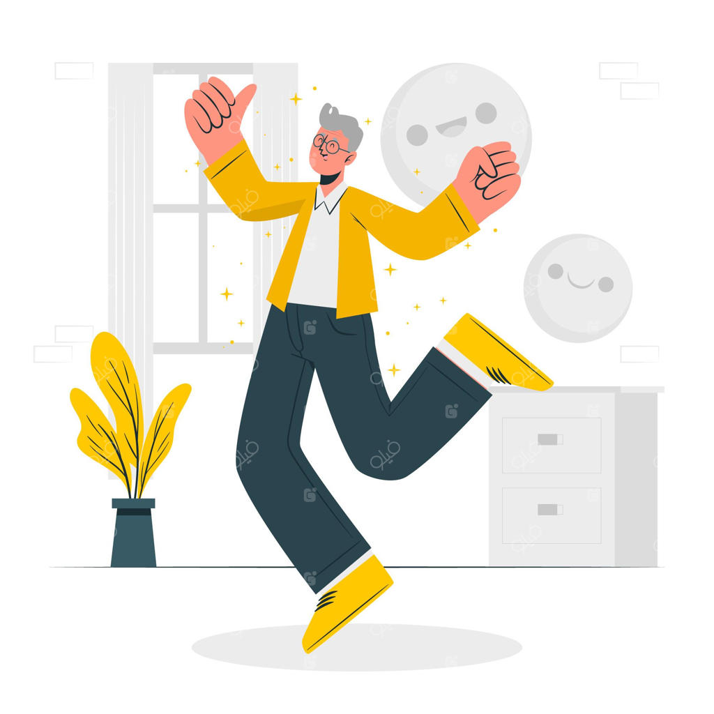 تصویرسازی ایده با شور و اشتیاق