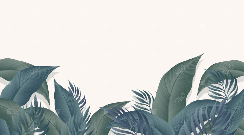 کاغذ دیواری با طرح استوایی