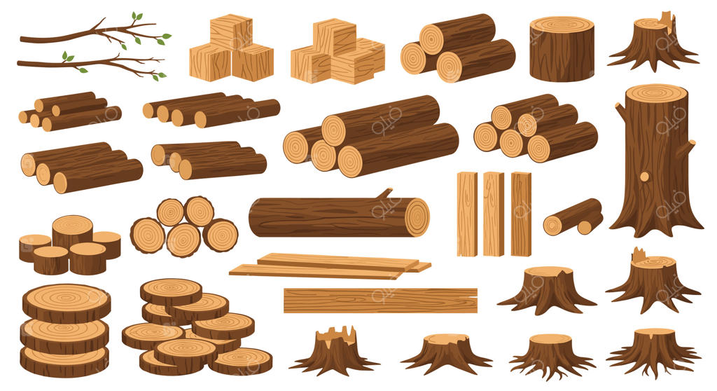 انواع کنده و شاخه‌های درخت