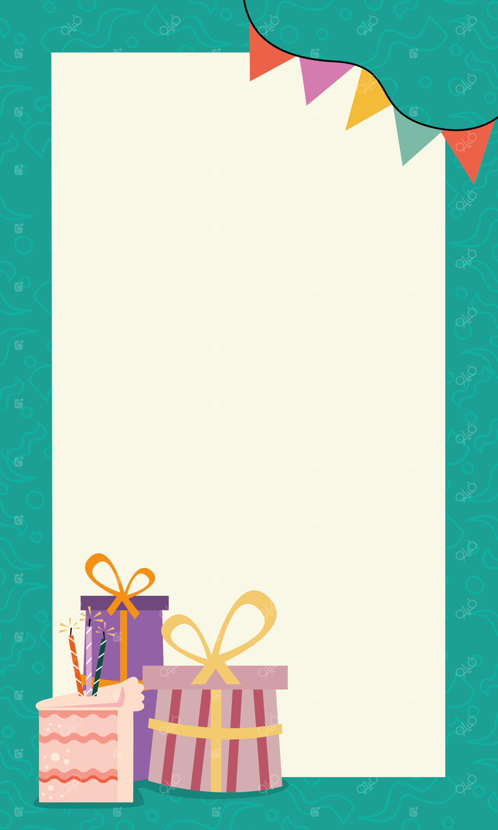 رشته‌های تزئینی تولد و کیک