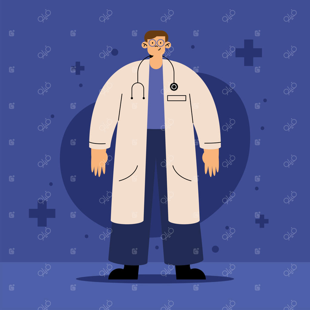 پزشک حرفه‌ای مرد