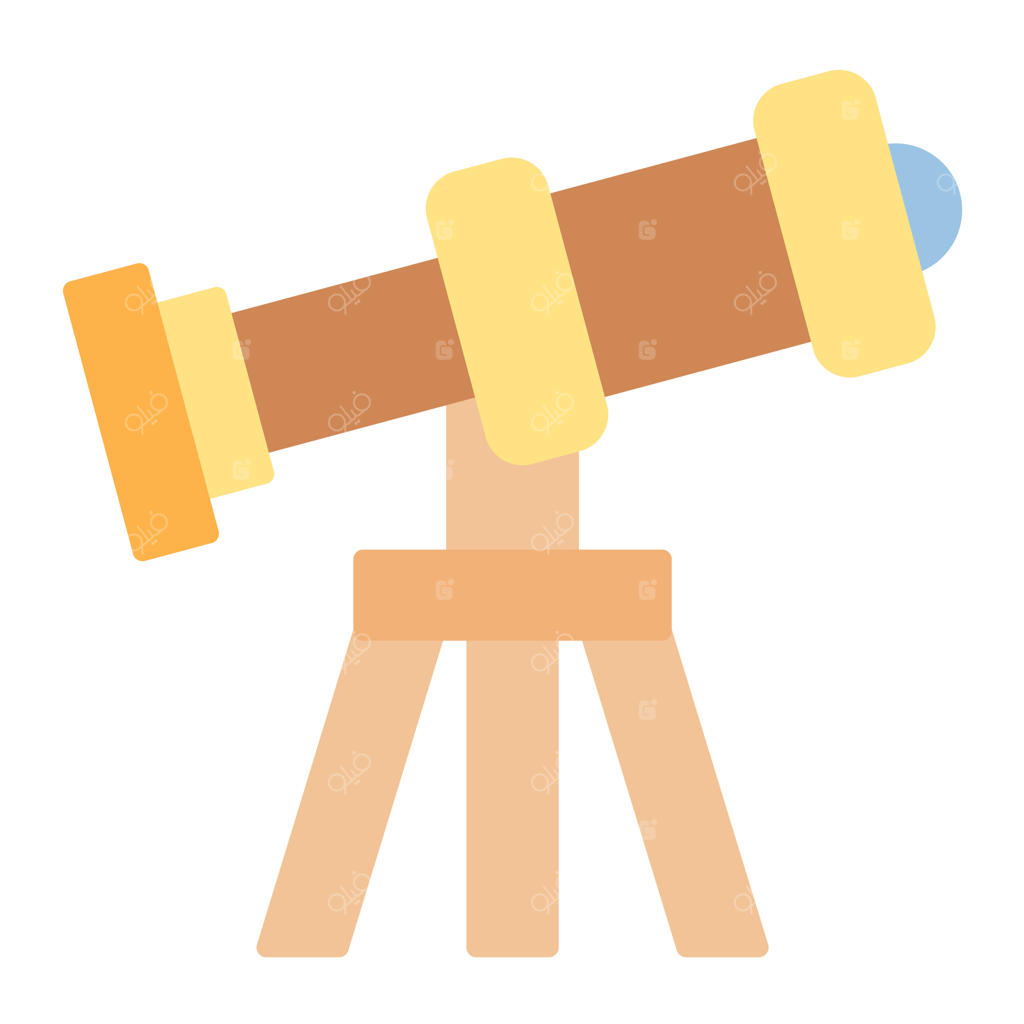 تصویرسازی تلسکوپ به سبک وکتور