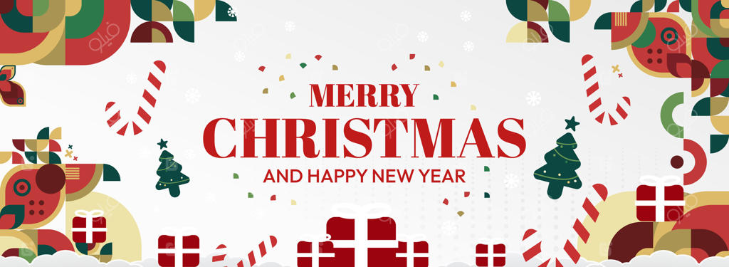 جشن کریسمس و سال نو با طرح‌های شادی‌آفرین پرو وکتور