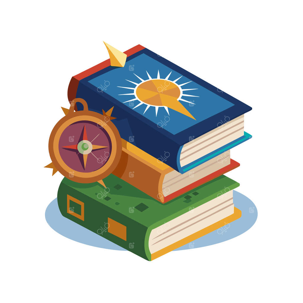 تصویرسازی کتاب‌ها به سبک طراحی مسطح