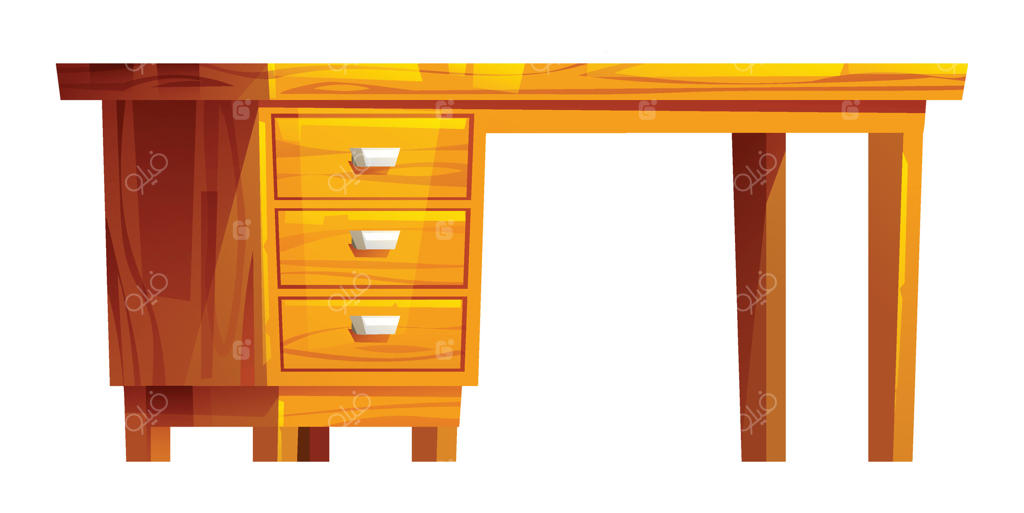 میز چوبی شیک با