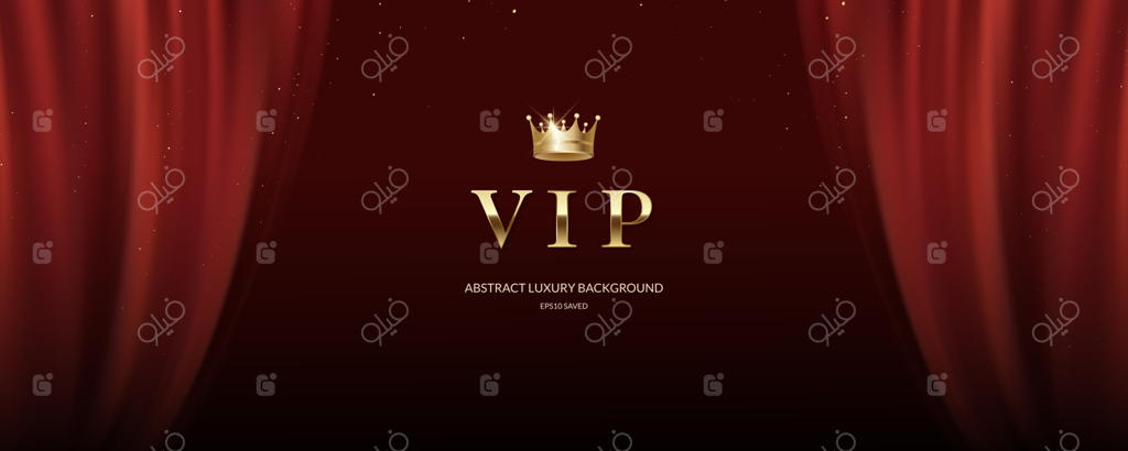 زمینه لوکس و انتزاعی - برچسب مخصوص VIP
