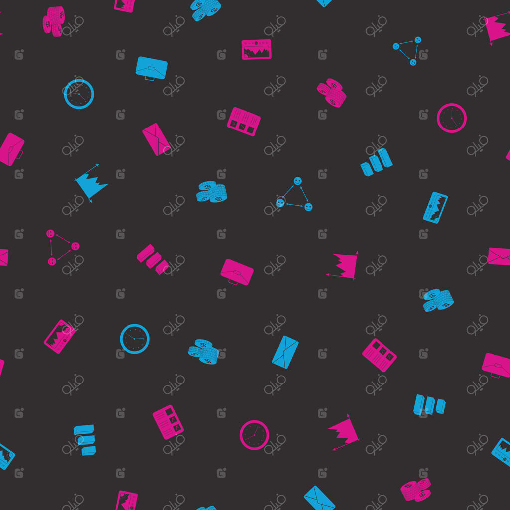 وکتور پس‌زمینه با الگوی بدون درز اداری و تجاری