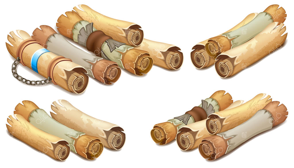 طومار سلطنتی با کمربند چرمی