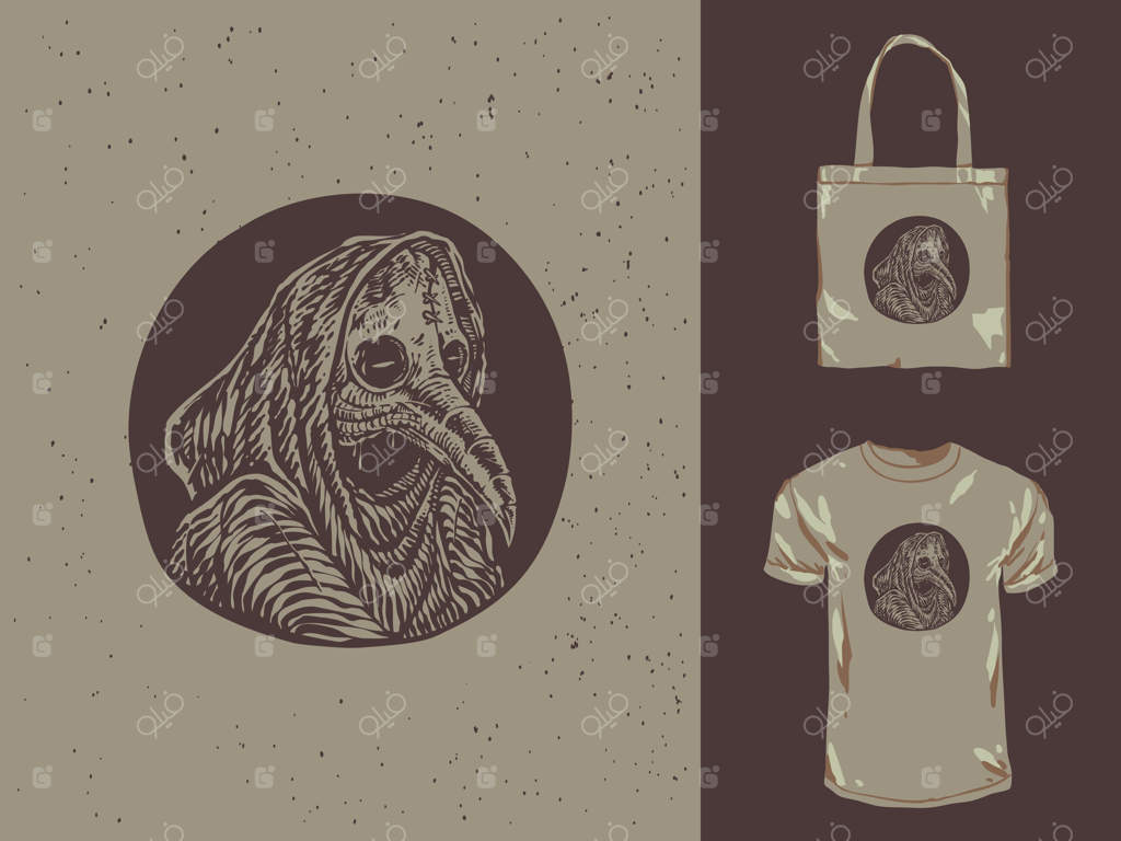 تصویری از همه‌گیری طاعون سیاه