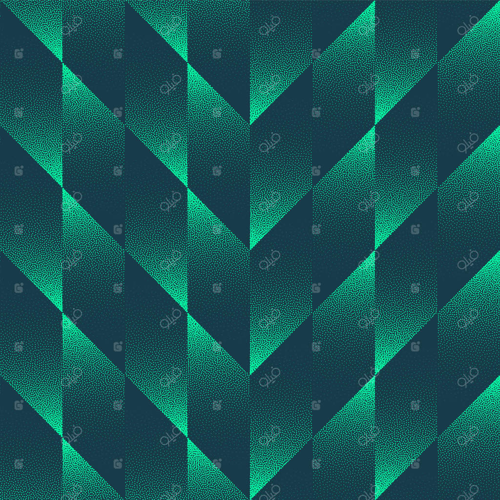 پترن زیگزاگ شطرنجی و مدرن با رنگ فیروزه‌ای