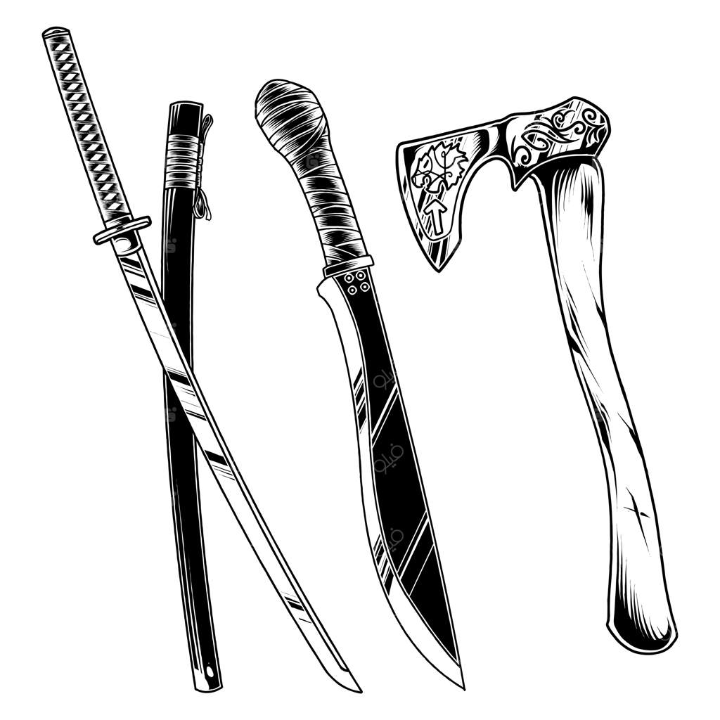 طراحی تصویر سلاح