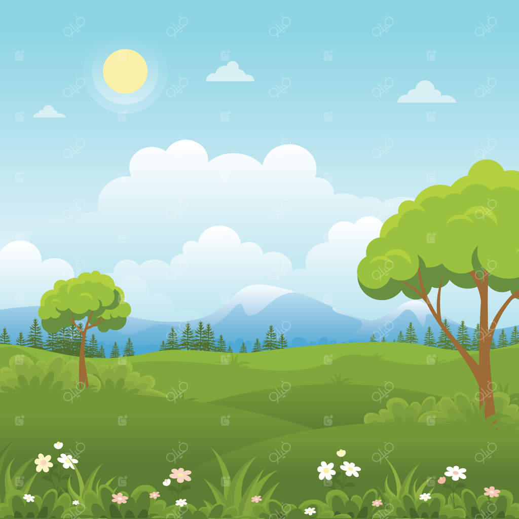 تصویرسازی از مناظر روستایی