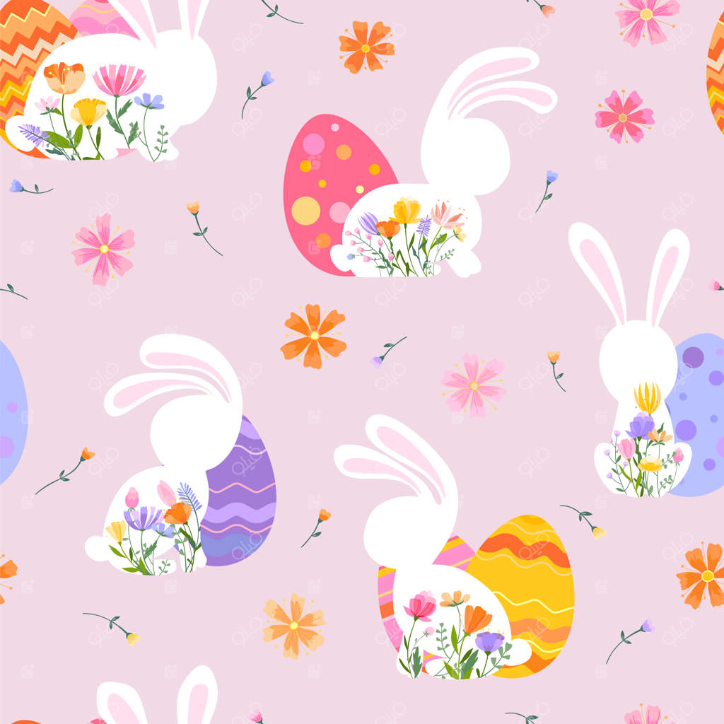 پترن یکپارچه بهاری عید پاک