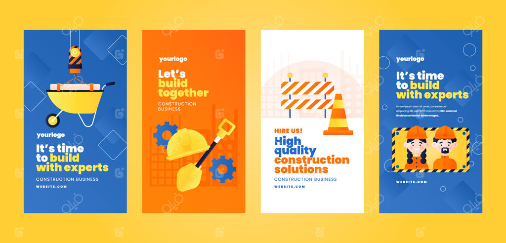 استوری‌های اینستاگرام با طراحی گرادینت