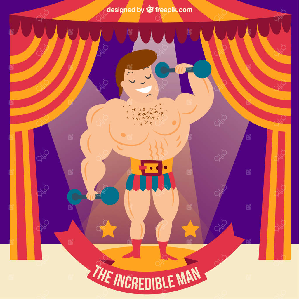 مرد شگفت‌انگیز در سیرک