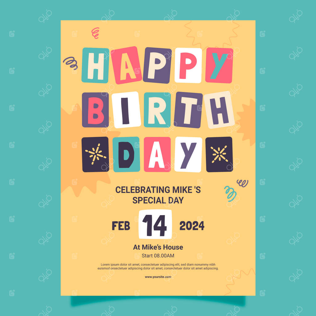 طراحی قالب تولد