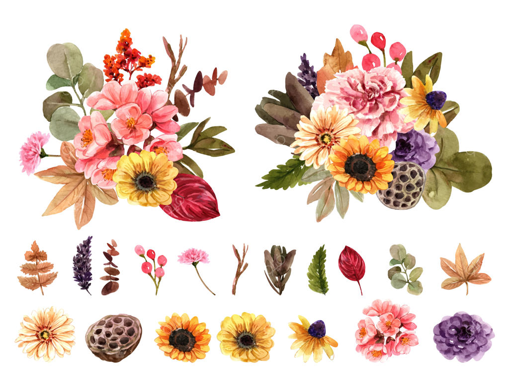 دسته گل پاییزی