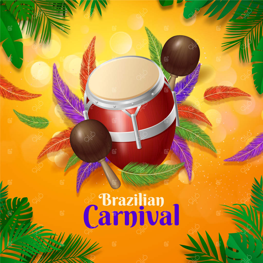 تصویرسازی واقعی از کارناوال برزیلی