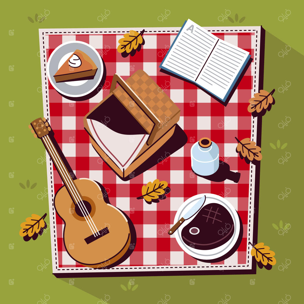 تصویرسازی روز جهانی پیک‌نیک