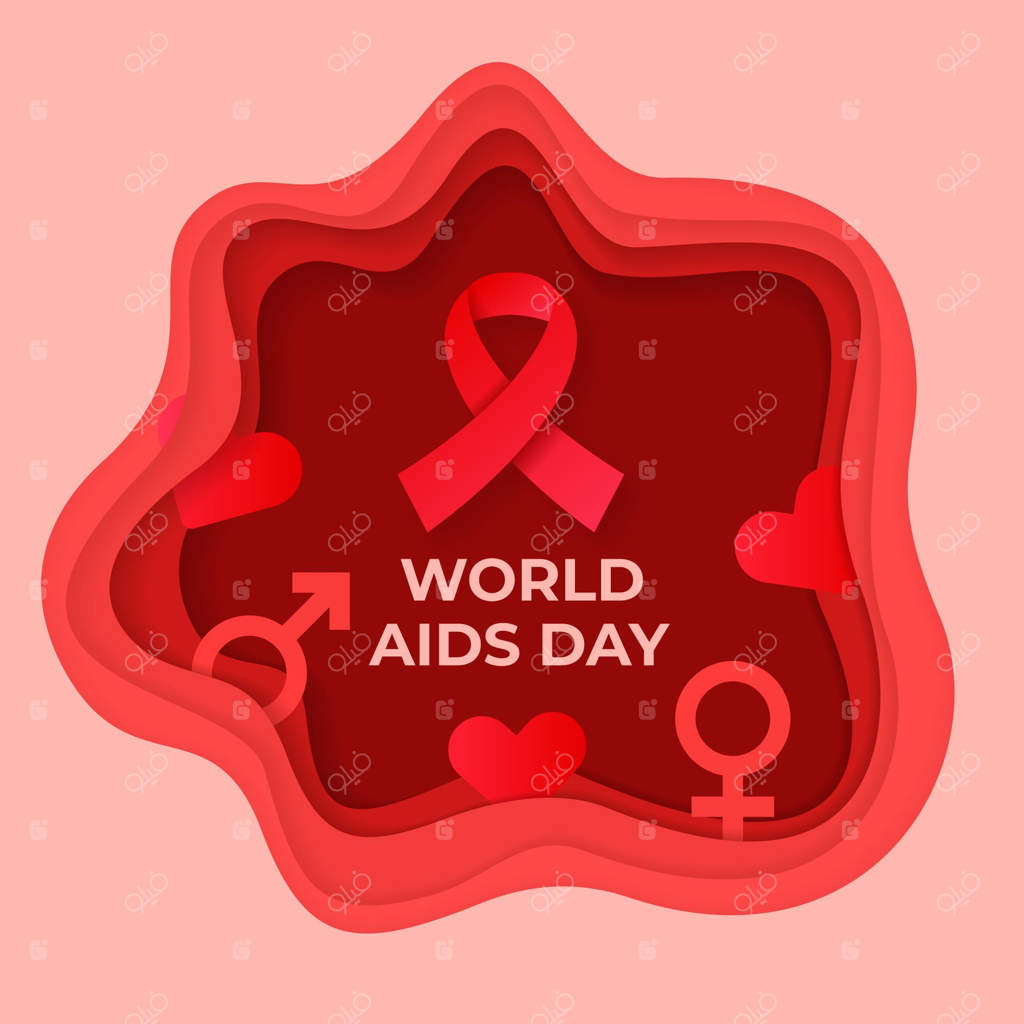 روز جهانی ایدز به سبک کاغذی